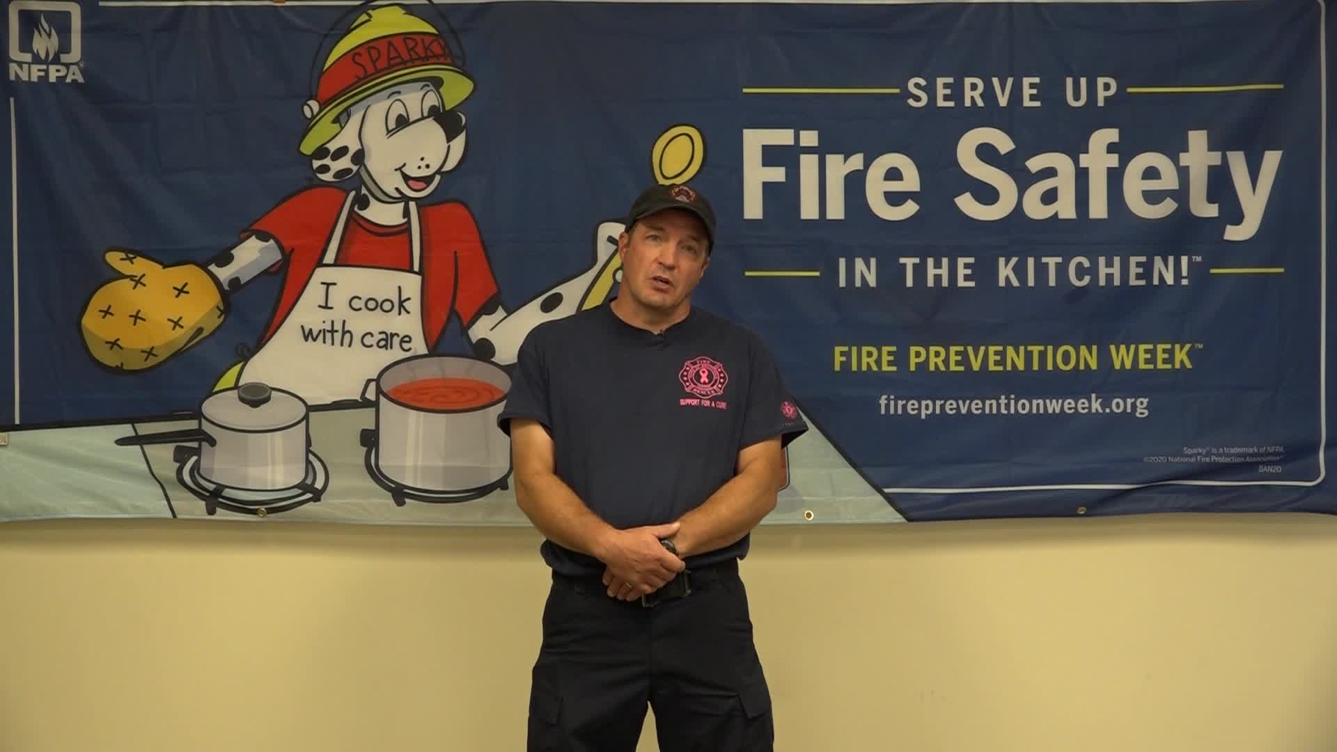 Firefighter Jason's Fire Safety Class