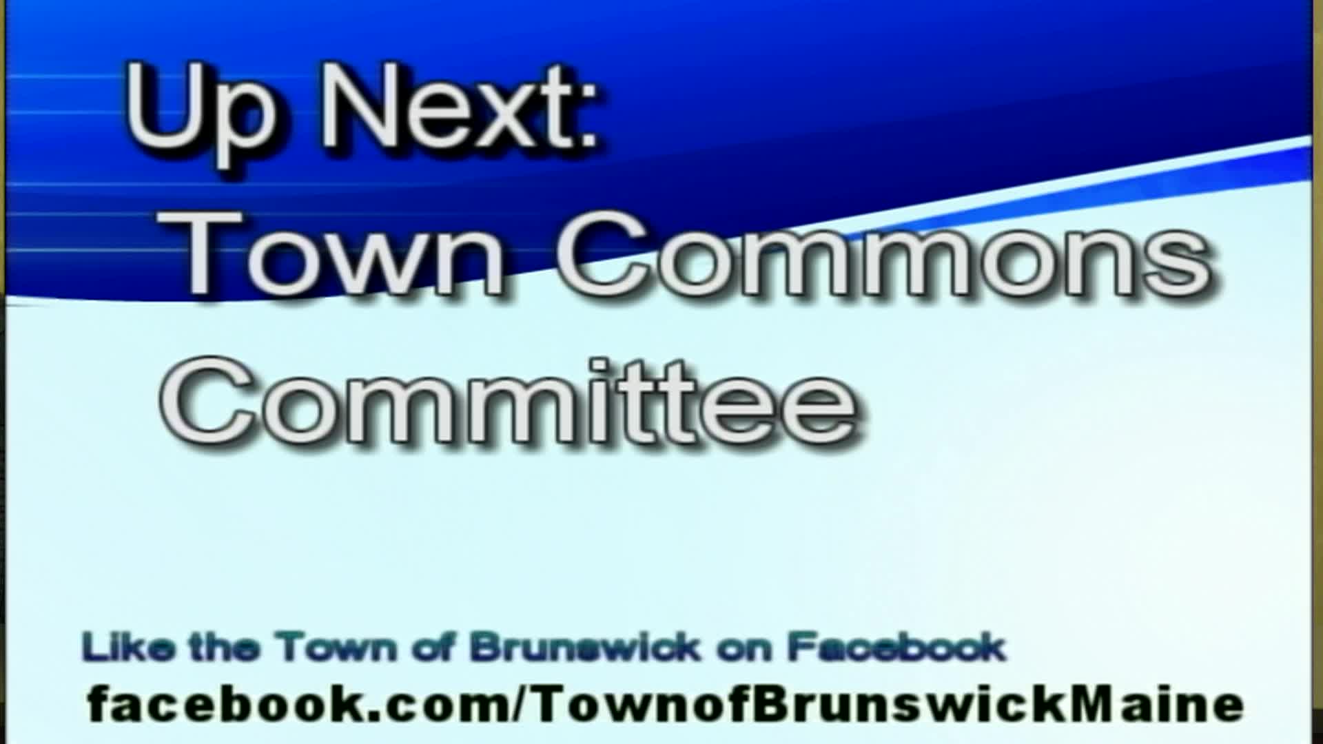 Brunswick Town Commons Committee 10/15/24
