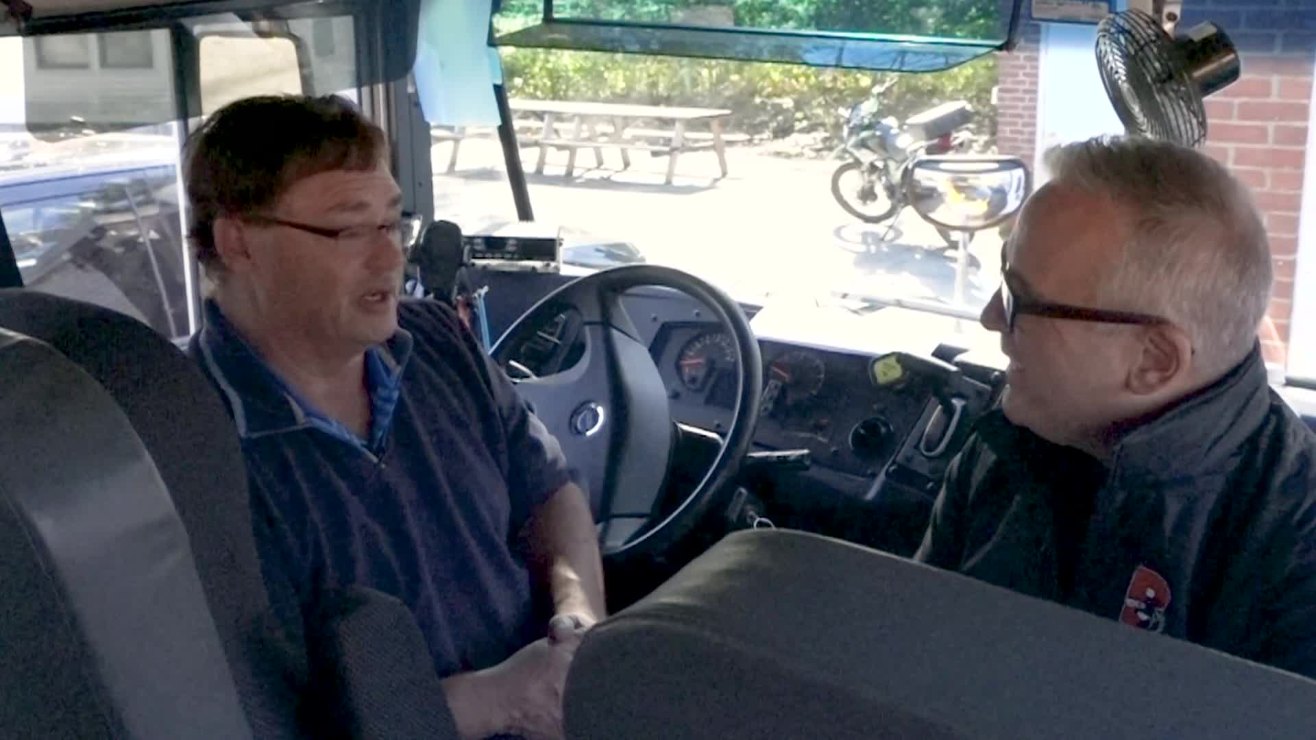 Heroes Behind the Wheel Rick Ryan, Bus Driver, Brunswick School Department