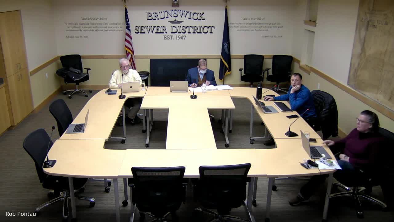Brunswick Sewer District Board Meeting 101724